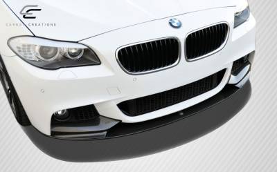 Carbon Creations - BMW 5 Series Carbon Creations M Performance Look Front Lip Splitter - 1 Piece - 109557 - Image 2