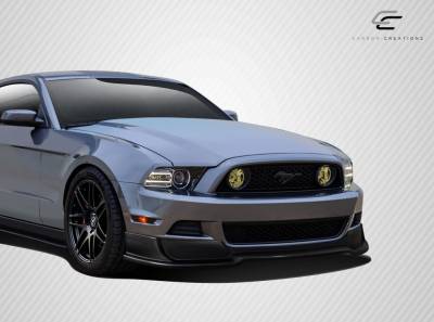 Carbon Creations - Ford Mustang Carbon Creations R500 Front Lip Under Air Dam Spoiler - 1 Piece - 109566 - Image 2