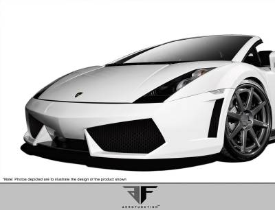 Aero Function - Lamborghini Gallardo AF-1 Aero Function Front Wide Body Kit Bumper 109602 - Image 2