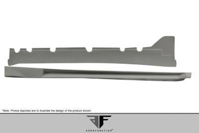 Aero Function - Lamborghini Gallardo AF-1 Aero Function Side Skirts Wide Body Kit 109603 - Image 3