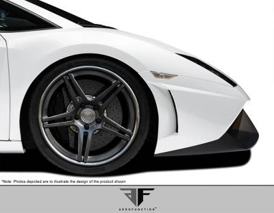 Aero Function - Lamborghini Gallardo AF-2 Aero Function (GFK) Front Body Kit Bumper 109683 - Image 2