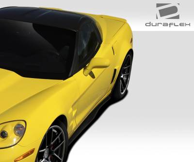 Duraflex - Chevrolet Corvette Duraflex Stingray Z Side Skirt Rocker Panels - 2 Piece - 109687 - Image 2