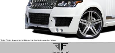 Aero Function - Land/Range Rover AF1 Aero Function Front Bumper Lip Wide Body Kit 109705 - Image 2