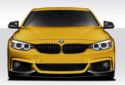 BMW 4 Series Duraflex M Performance Look Front Spoiler Splitters - 3 Piece - 109781