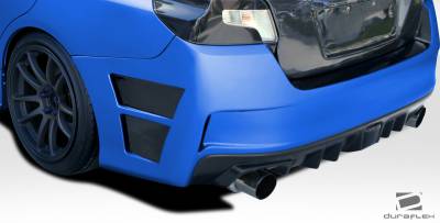 Duraflex - Subaru WRX Duraflex NBR Concept Rear Bumper Cover - 1 Piece - 109823 - Image 2