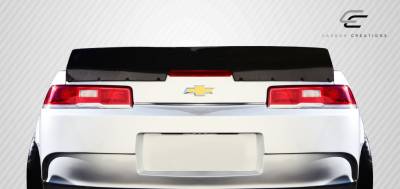 Carbon Creations - Chevrolet Camaro Carbon Creations GT Concept Rear Wing Trunk Lid Spoiler - 1 Piece - 109928 - Image 2