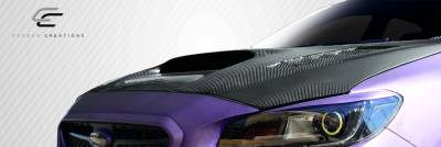 Carbon Creations - Subaru WRX Carbon Creations Carbon Creations NBR Concept Hood - 1 Piece - 109931 - Image 5