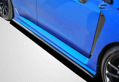 Carbon Creations - Subaru WRX Carbon Creations NBR Concept Side Splitters - 2 Piece - 109933 - Image 2