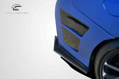 Carbon Creations - Subaru WRX Carbon Creations NBR Concept Rear Splitters - 2 Piece - 109934 - Image 2
