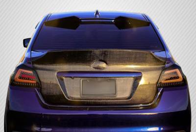 Carbon Creations - Subaru WRX 4DR NBR Concept Carbon Fiber Body Kit-Trunk/Hatch 109935 - Image 1