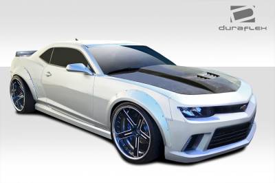 Duraflex - Chevrolet Camaro Duraflex GT Concept Wide Body Kit - 4 Piece - 109952 - Image 4