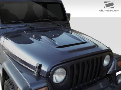 Duraflex - Jeep Wrangler Heat Reduction Duraflex Body Kit- Hood 112018 - Image 2
