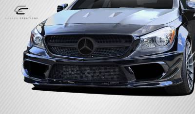Carbon Creations - Mercedes-Benz CLA Carbon Creations Black Series Look Wide Body Front Bumper Accessories - 6 Piece - 112026 - Image 2