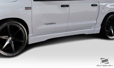 Duraflex - Toyota Tundra Duraflex BT-1 Side Skirts Rocker Panels - 4 Piece - 112130 - Image 2