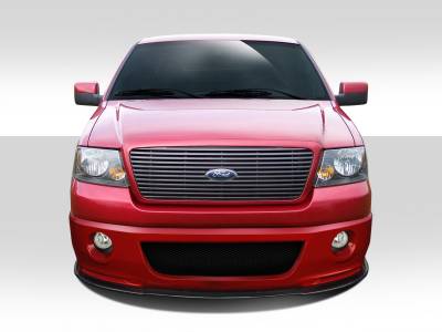 Ford F150 Duraflex Super Snake Look Front Bumper Cover - 1 Piece - 112218