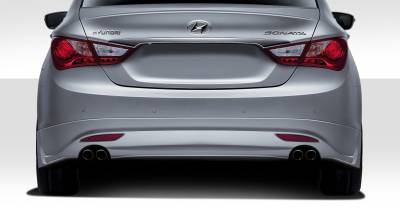 Hyundai Sonata Duraflex Racer Rear Lip Under Air Dam Spoiler - 1 Piece - 112243