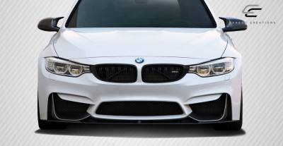 Carbon Creations - BMW 3 Series Carbon Creations M Performance Look Front Add Ons - 2 Piece - 112245 - Image 2