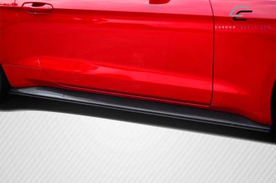 Carbon Creations - Ford Mustang Carbon Creations GT Concept Side Skirt Rocker Panels - 2 Piece - 112249 - Image 3
