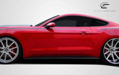 Carbon Creations - Ford Mustang Carbon Creations GT Concept Side Skirt Rocker Panels - 2 Piece - 112249 - Image 4