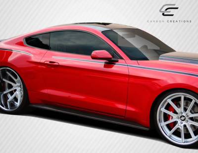 Carbon Creations - Ford Mustang Carbon Creations GT Concept Side Skirt Rocker Panels - 2 Piece - 112249 - Image 5