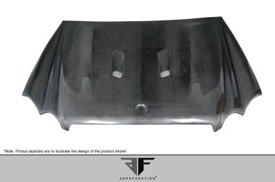 Carbon Creations - Mercedes-Benz CLK Carbon Creations Black Series Look Hood - 1 Piece - 112321 - Image 2