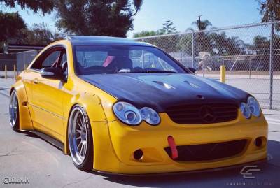 Carbon Creations - Mercedes-Benz CLK Carbon Creations Black Series Look Hood - 1 Piece - 112321 - Image 10