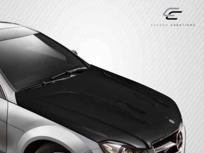 Carbon Creations - Mercedes-Benz C Class Carbon Creations Black Series Look Hood - 1 Piece - 112323 - Image 2
