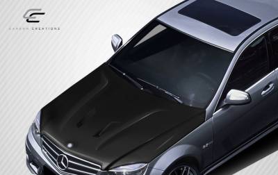 Carbon Creations - Mercedes-Benz C Class Carbon Creations Black Series Look Hood - 1 Piece - 112324 - Image 2
