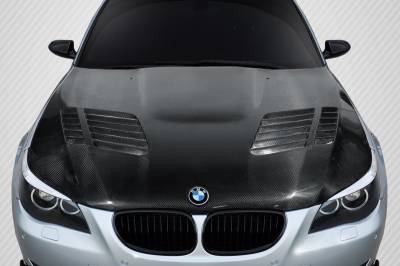 BMW 5 Series Carbon Creations GT-R Look Hood - 1 Piece - 112332