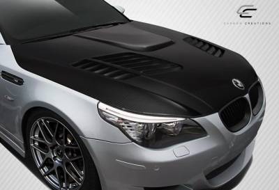 Carbon Creations - BMW 5 Series Carbon Creations GT-R Look Hood - 1 Piece - 112332 - Image 2