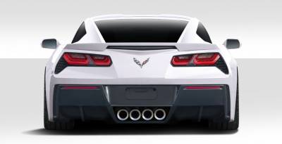 Chevrolet Corvette GT Concept Duraflex Rear Bumper Lip Body Kit 112436