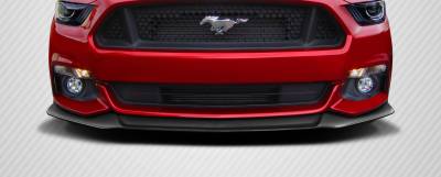 Carbon Creations - Ford Mustang Performance Carbon Fiber Front Bumper Lip Body Kit 112444 - Image 1