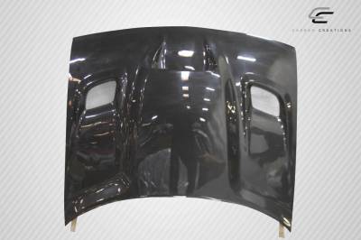 Carbon Creations - Dodge Challenger Carbon Creations Hellcat Look Hood - 1 Piece - 112475 - Image 7