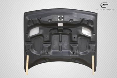 Carbon Creations - Dodge Challenger Carbon Creations Hellcat Look Hood - 1 Piece - 112475 - Image 8