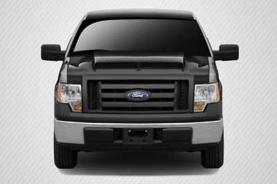 Carbon Creations - Ford F150 Carbon Creations GT500 Hood - 1 Piece - 112478 - Image 1