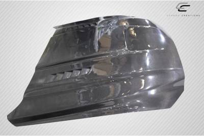 Carbon Creations - Ford Mustang Carbon Creations CVX Hood - 1 Piece - 112582 - Image 5