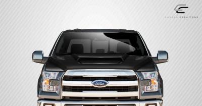 Carbon Creations - Ford F150 Grid Carbon Fiber Creations Body Kit- Hood 112584 - Image 2