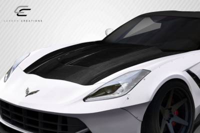 Carbon Creations - Chevrolet Corvette Gran Veloce Carbon Creations Body Kit- Hood 112608 - Image 2