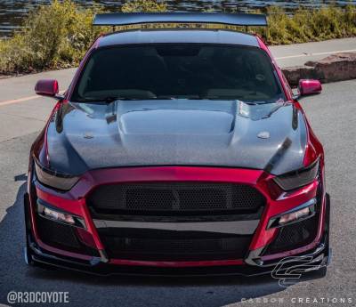 Carbon Creations - Ford Mustang GT350 DriTech Carbon Fiber Body Kit- Hood 112734 - Image 2