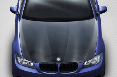 BMW 3 Series 4DR OEM DriTech Carbon Fiber Body Kit- Hood 112900