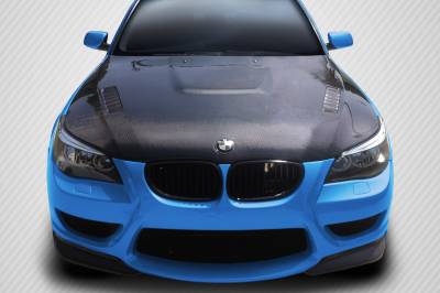 BMW 5 Series AF1 Dritech Carbon Fiber Creations Body Kit- Hood 112909