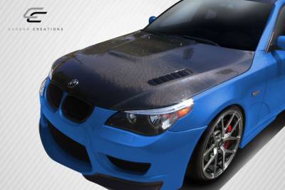 Carbon Creations - BMW 5 Series AF1 Dritech Carbon Fiber Creations Body Kit- Hood 112909 - Image 2