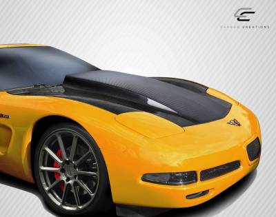 Carbon Creations - Chevrolet Corvette Cowl DriTech Carbon Fiber Body Kit- Hood 112920 - Image 2