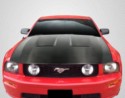 Ford Mustang CVX DriTech Carbon Fiber Body Kit- Hood 112934