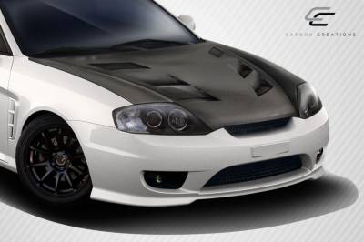 Carbon Creations - Hyundai Tiburon AM-S DriTech Carbon Fiber Body Kit- Hood 112949 - Image 2