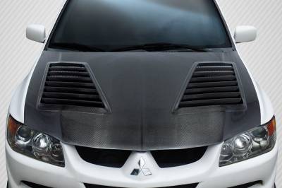 Mitsubishi Evolution Track DriTech Carbon Fiber Body Kit- Hood 112953