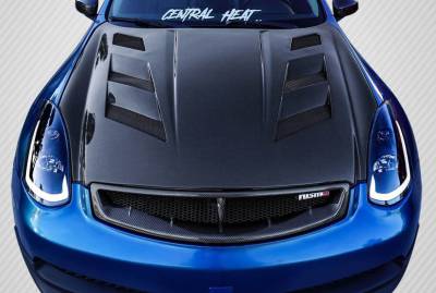 Carbon Creations - Infiniti G Coupe 2DR AM-S DriTech Carbon Fiber Body Kit- Hood 112963 - Image 1