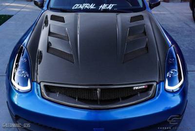 Carbon Creations - Infiniti G Coupe 2DR AM-S DriTech Carbon Fiber Body Kit- Hood 112963 - Image 2