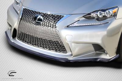Carbon Creations - Lexus IS AM Design DriTech Carbon Fiber Front Bumper Lip Body Kit 112998 - Image 2