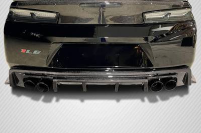 Carbon Creations - Chevrolet Camaro Grid Carbon Creations Rear Bumper Lip Body Kit 113050 - Image 4